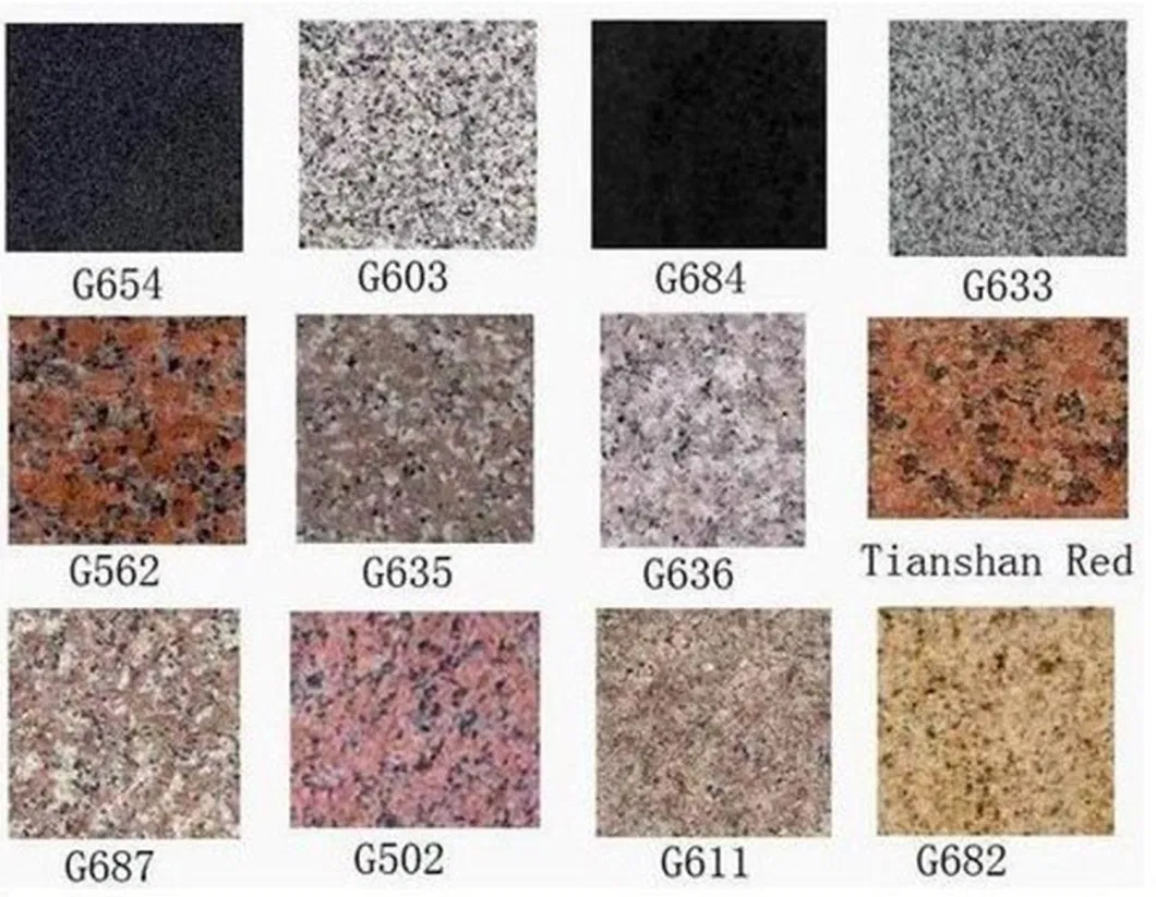 Mongolia Pure Black Stone Flamed Granite Tiles for Wall Floor Outdoor Paving